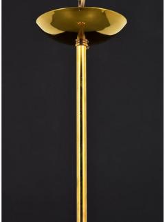  Fontana Arte FontanaArte ELEGANT BRASS CHANDELIER IN THE MANNER OF FONTANA ARTE - 3212658