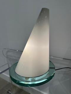  Fontana Arte FontanaArte Extremely Rare Post Modern Fontana Arte OZ Murano Cone Lamp - 4641253