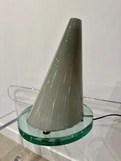  Fontana Arte FontanaArte Extremely Rare Post Modern Fontana Arte OZ Murano Cone Lamp - 4641301