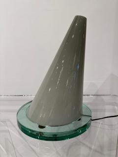  Fontana Arte FontanaArte Extremely Rare Post Modern Fontana Arte OZ Murano Cone Lamp - 4641303