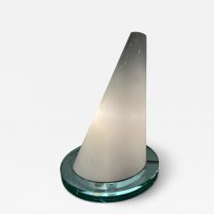  Fontana Arte FontanaArte Extremely Rare Post Modern Fontana Arte OZ Murano Cone Lamp - 4705483