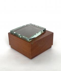  Fontana Arte FontanaArte FONTANA ARTE WALNUT AND GLASS BOXES EDITED BY FONTANA ARTE - 4593094