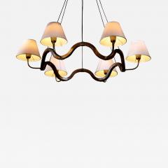  Fontana Arte FontanaArte Fontana Arte 6 arm chandelier - 4559834