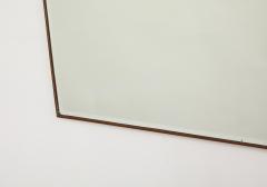  Fontana Arte FontanaArte Fontana Arte Copper Framed Mirror Italy circa 1940 - 3517409