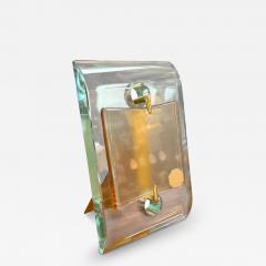  Fontana Arte FontanaArte Fontana Arte Glass and Brass Picture Frame Italy 1960s - 4305900