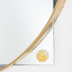  Fontana Arte FontanaArte Fontana Arte Little Hanging Mirror with Brass Frame 50s - 3204933