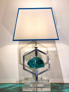  Fontana Arte FontanaArte Fontana Arte Mid Century Pair of Striking Table Lights Attributed to Max Ingrand - 3459272