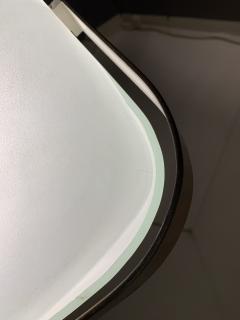  Fontana Arte FontanaArte Fontana Arte Pendant 220 in glass and brass Italy late 1940s - 4470592