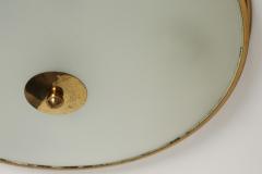  Fontana Arte FontanaArte Fontana Arte by Pietro Chiesa ceiling light Italy circa 1960s - 4309589