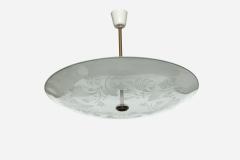  Fontana Arte FontanaArte Fontana Arte by Pietro Chiesa suspension ceiling light Italy circa 1940s - 4345729