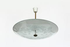  Fontana Arte FontanaArte Fontana Arte by Pietro Chiesa suspension ceiling light Italy circa 1940s - 4345731