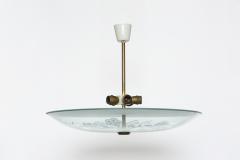  Fontana Arte FontanaArte Fontana Arte by Pietro Chiesa suspension ceiling light Italy circa 1940s - 4345732