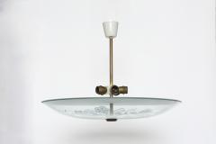  Fontana Arte FontanaArte Fontana Arte by Pietro Chiesa suspension ceiling light Italy circa 1940s - 4345734