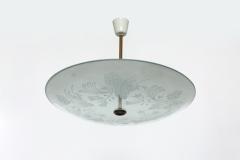  Fontana Arte FontanaArte Fontana Arte by Pietro Chiesa suspension ceiling light Italy circa 1940s - 4345735