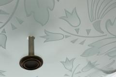  Fontana Arte FontanaArte Fontana Arte by Pietro Chiesa suspension ceiling light Italy circa 1940s - 4345737