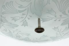  Fontana Arte FontanaArte Fontana Arte by Pietro Chiesa suspension ceiling light Italy circa 1940s - 4345739