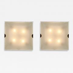  Fontana Arte FontanaArte Fontana Arte flush mount light model 1940 Italy circa 1960s - 4310106