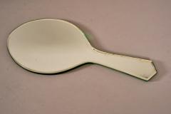  Fontana Arte FontanaArte Fontana Arte hand mirror Italy c1950 - 3352057