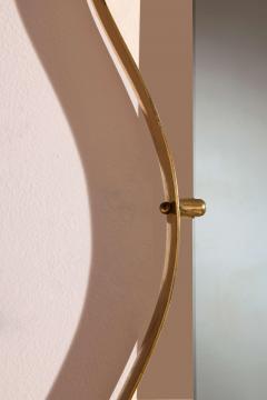  Fontana Arte FontanaArte Fontana Arte mirror with brass frame Italy 1950s - 4245572