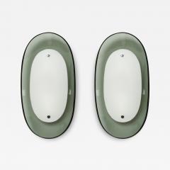  Fontana Arte FontanaArte Fontana Arte sconces model 1941 Italy circa 1960s - 4319423