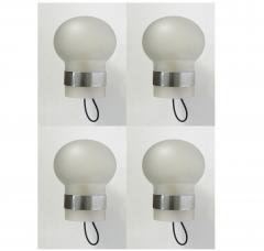  Fontana Arte FontanaArte Fontana Arte two pairs of Model 2404 sconces Italy 1950s - 3030756