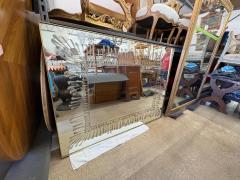  Fontana Arte FontanaArte Italian Modern Fontana Arte Attributed Mirror - 4436668