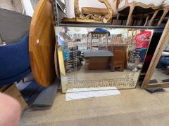  Fontana Arte FontanaArte Italian Modern Fontana Arte Attributed Mirror - 4436669