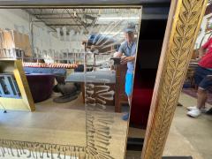  Fontana Arte FontanaArte Italian Modern Fontana Arte Attributed Mirror - 4436698