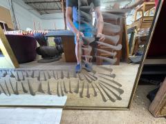  Fontana Arte FontanaArte Italian Modern Fontana Arte Attributed Mirror - 4436716