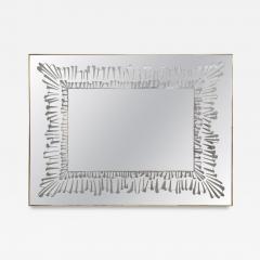  Fontana Arte FontanaArte Italian Modern Fontana Arte Attributed Mirror - 4440193