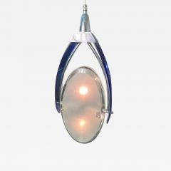  Fontana Arte FontanaArte MID CENTURY ITALIAN GLASS PENDANT FIXTURE IN THE MANNER OF FONTANA ARTE - 3324413