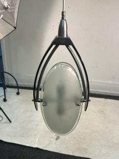  Fontana Arte FontanaArte MID CENTURY ITALIAN GLASS PENDANT IN THE MANNER OF FONTANA ARTE - 3319834