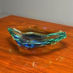  Fontana Arte FontanaArte Max Ingrand Fontana Arte Mid Century Modern Ashtray Cut Crystal 1960s - 3893073