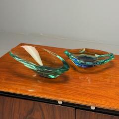  Fontana Arte FontanaArte Max Ingrand Fontana Arte Mid Century Modern Ashtray Cut Crystal 1960s - 3893076