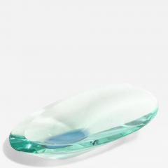  Fontana Arte FontanaArte Max Ingrand Fontana Arte Mid Century Modern Large Ashtray Cut Crystal 1960s - 3893326