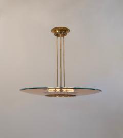  Fontana Arte FontanaArte Max Ingrand for Fontana Arte chandelier model 2097 Italy 1950s - 4346810