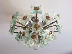  Fontana Arte FontanaArte Mid Century Modern chandelier by fontana Arte - 3134826