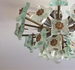  Fontana Arte FontanaArte Mid Century Modern chandelier by fontana Arte - 3134827