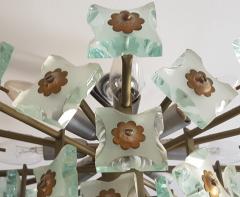  Fontana Arte FontanaArte Mid Century Modern chandelier by fontana Arte - 3134828