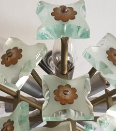  Fontana Arte FontanaArte Mid Century Modern chandelier by fontana Arte - 3134829