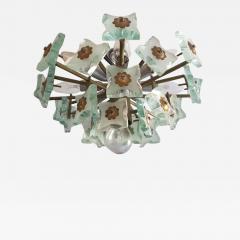  Fontana Arte FontanaArte Mid Century Modern chandelier by fontana Arte - 3137425