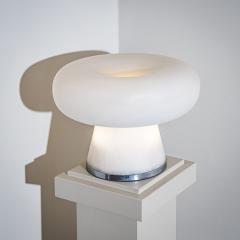  Fontana Arte FontanaArte Opaline Glass Table Lamp attributed to Fontana Arte Italy 1960s - 4704942