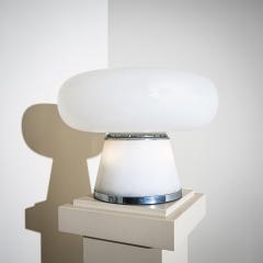  Fontana Arte FontanaArte Opaline Glass Table Lamp attributed to Fontana Arte Italy 1960s - 4704945