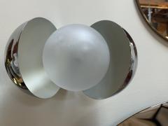  Fontana Arte FontanaArte Pair of Diaframma Sconces by Fontana Arte Italy 1960s - 4472381