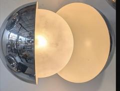  Fontana Arte FontanaArte Pair of Diaframma Sconces by Fontana Arte Italy 1960s - 4472383