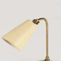  Fontana Arte FontanaArte Pair of Italian 1960s table lamps with square glass base in the style of Fontana - 4359907