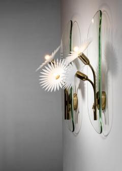  Fontana Arte FontanaArte Pair of Pietro Chiesa wall lamps for Fontana Arte - 4595775