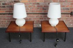  Fontana Arte FontanaArte Pair of Vintage Italian Glass Table Lamps by Max Ingrand for Fontana Arte - 3271151