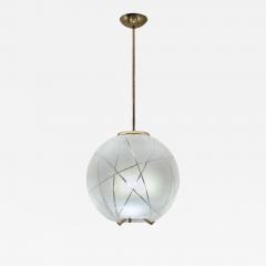  Fontana Arte FontanaArte Rare Fontana Arte Ceiling Fixture - 4256372