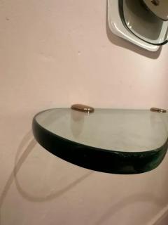  Fontana Arte FontanaArte Rare Fontana Arte wall mounted console table - 3553462